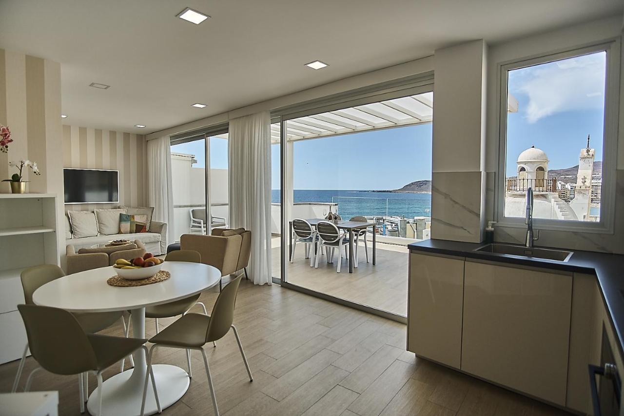 Malibu Canteras Atico 23 Vista Mar - Seaview Penthouse (Adults Only) Las Palmas de Gran Canaria Kültér fotó