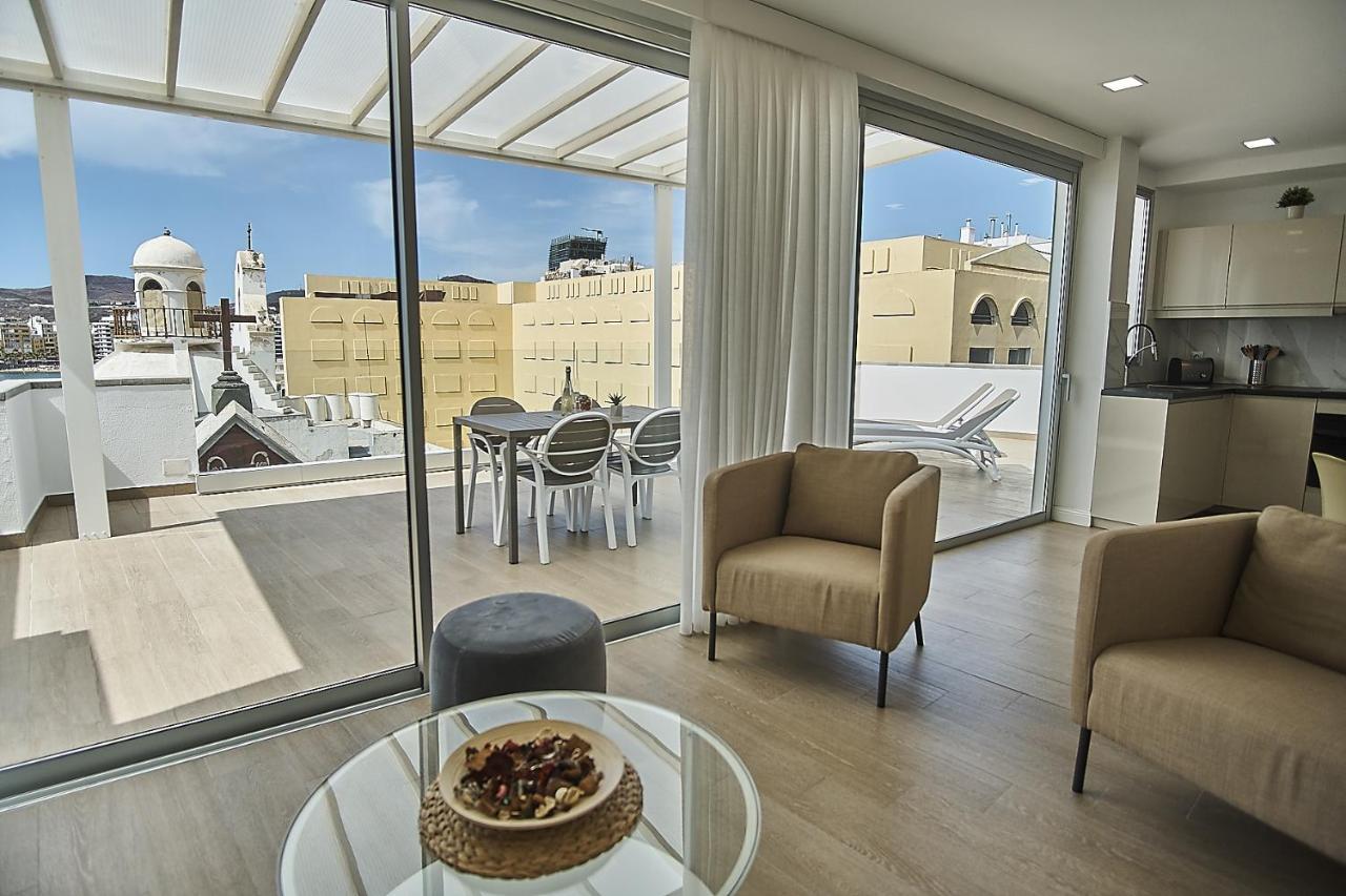 Malibu Canteras Atico 23 Vista Mar - Seaview Penthouse (Adults Only) Las Palmas de Gran Canaria Kültér fotó