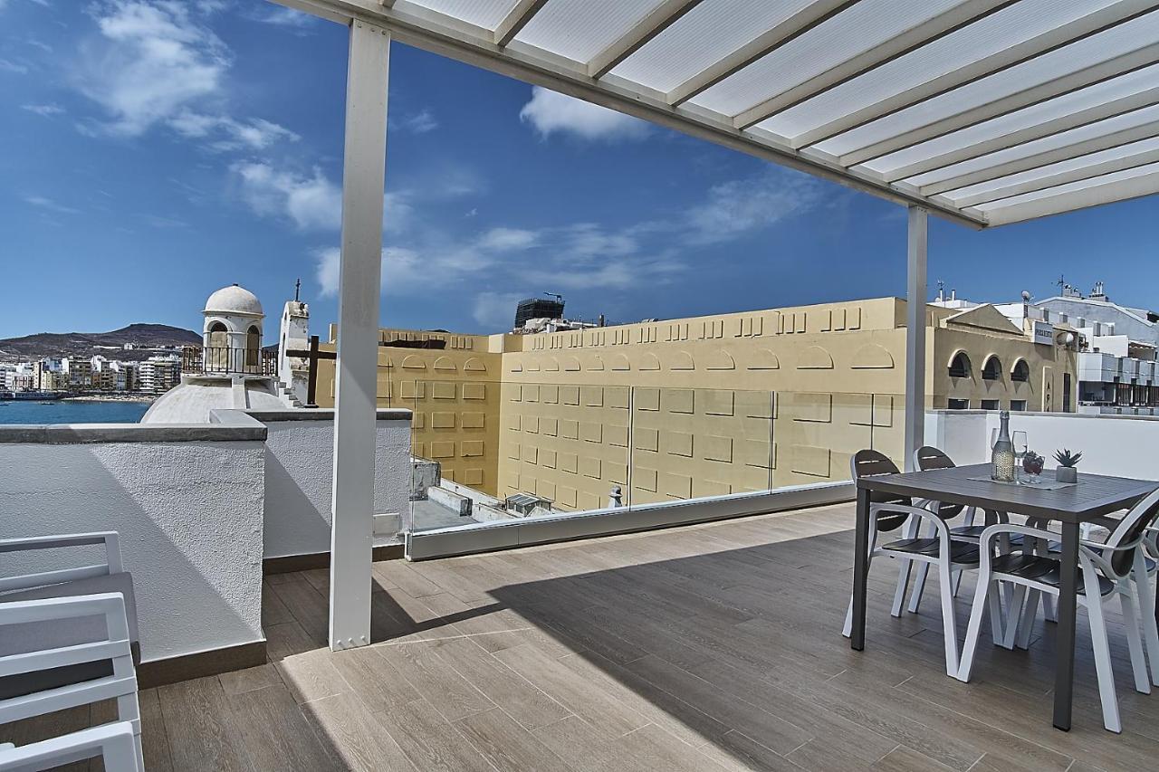 Malibu Canteras Atico 23 Vista Mar - Seaview Penthouse (Adults Only) Las Palmas de Gran Canaria Kültér fotó