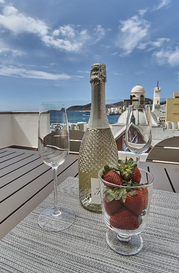 Malibu Canteras Atico 23 Vista Mar - Seaview Penthouse (Adults Only) Las Palmas de Gran Canaria Kültér fotó