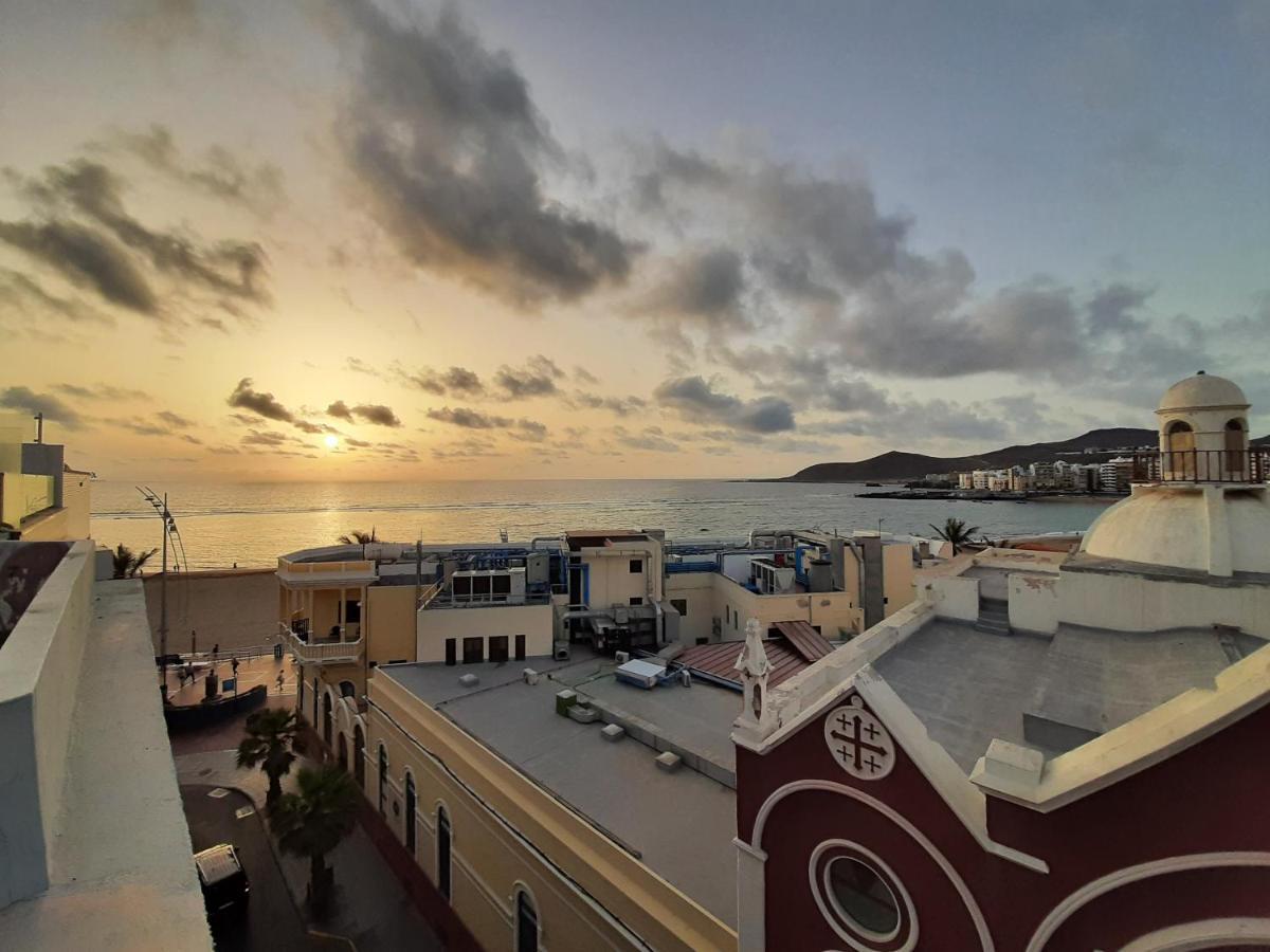 Malibu Canteras Atico 23 Vista Mar - Seaview Penthouse (Adults Only) Las Palmas de Gran Canaria Kültér fotó